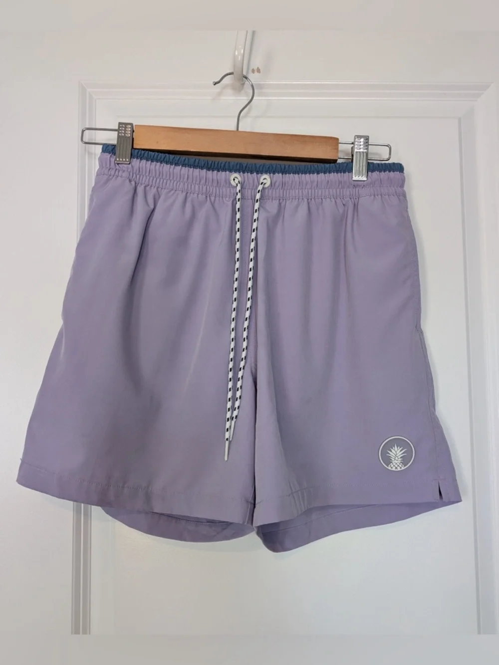 Men’s Chubbies The Love-nders 5.5” Swim Trunks Sz Small Light Purple
